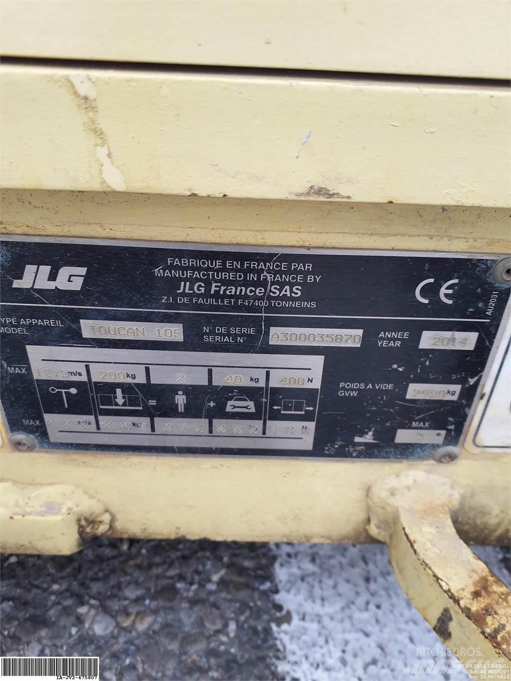JLG Toucan 10E Vertikalna dvigala