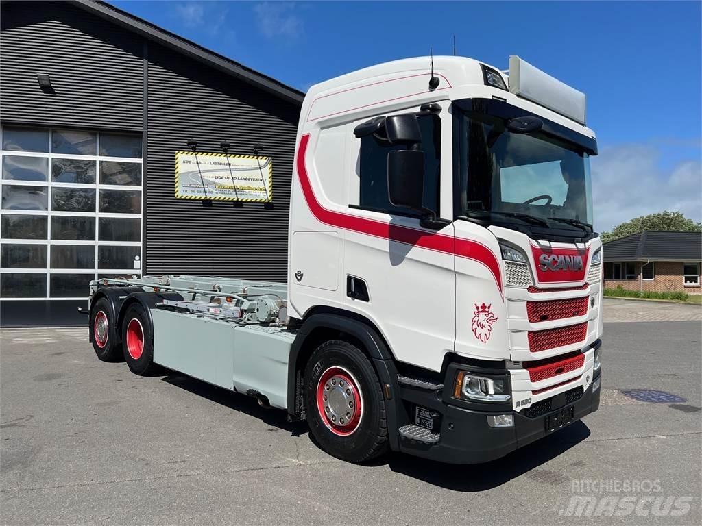 Scania R520 hejs Razstavljivi tovornjaki z žičnimi dvigali