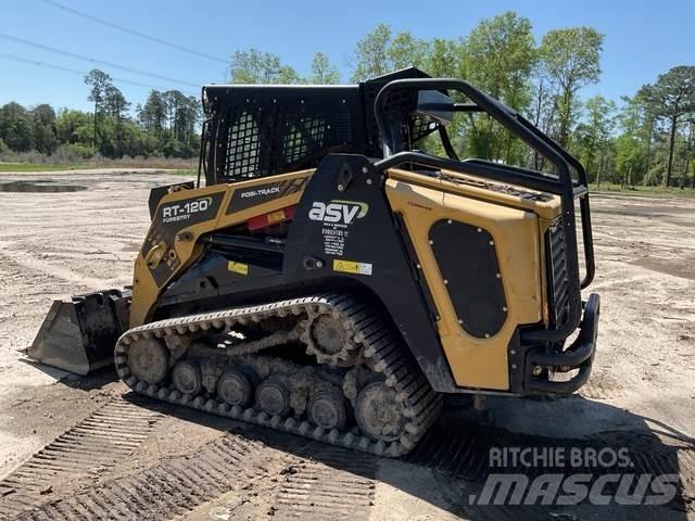 ASV RT120F Skid steer mini nakladalci