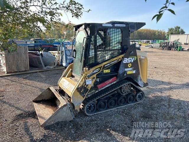 ASV RT40 Skid steer mini nakladalci