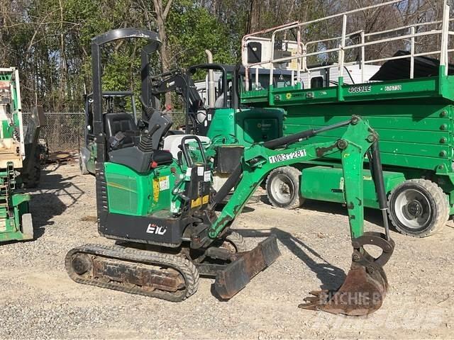 Bobcat E10 Bagri goseničarji