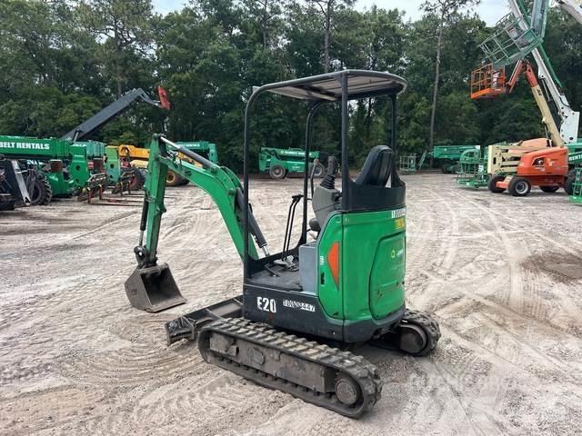 Bobcat E20 Bagri goseničarji