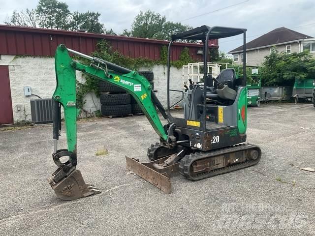 Bobcat E20 Bagri goseničarji