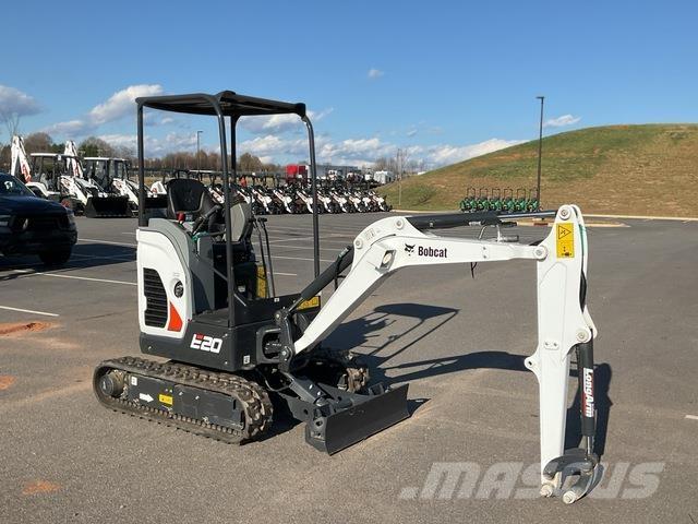 Bobcat E20 Bagri goseničarji