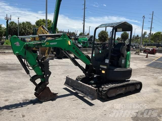 Bobcat E26 Bagri goseničarji