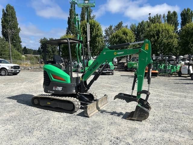 Bobcat E26 Bagri goseničarji