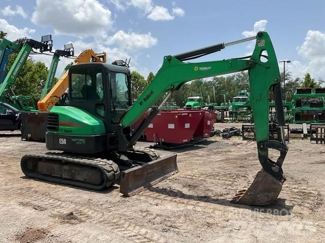 Bobcat E50 Bagri goseničarji