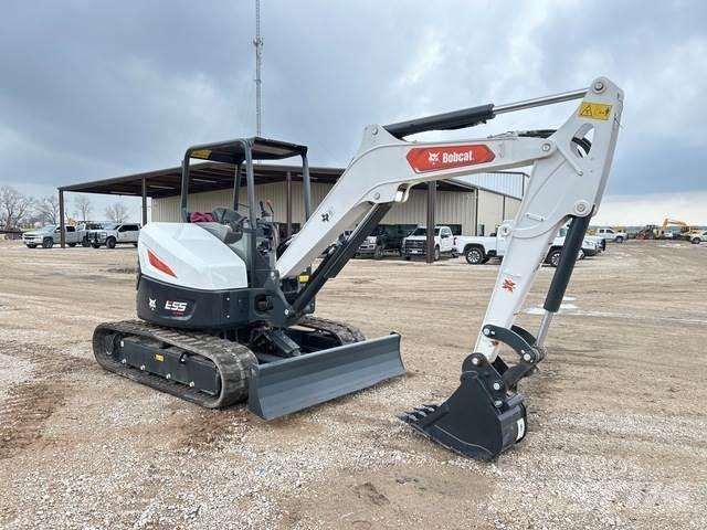 Bobcat E55 Bagri goseničarji