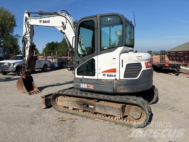 Bobcat E80A Bagri goseničarji
