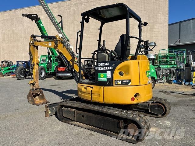 CAT 303.5 E2 Bagri goseničarji