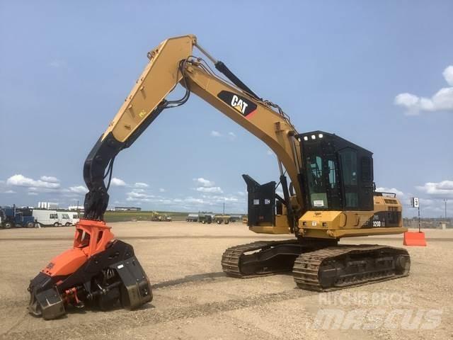 CAT 320DFM Cepilniki, lesni drobilci, in žage