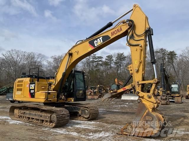 CAT 323F Bagri goseničarji