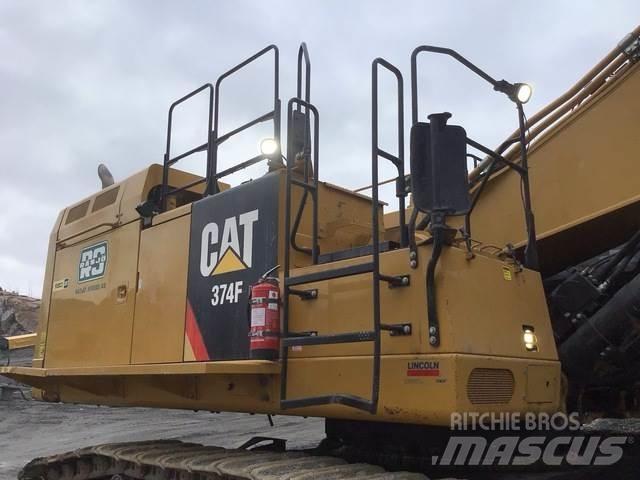 CAT 374F Bagri goseničarji
