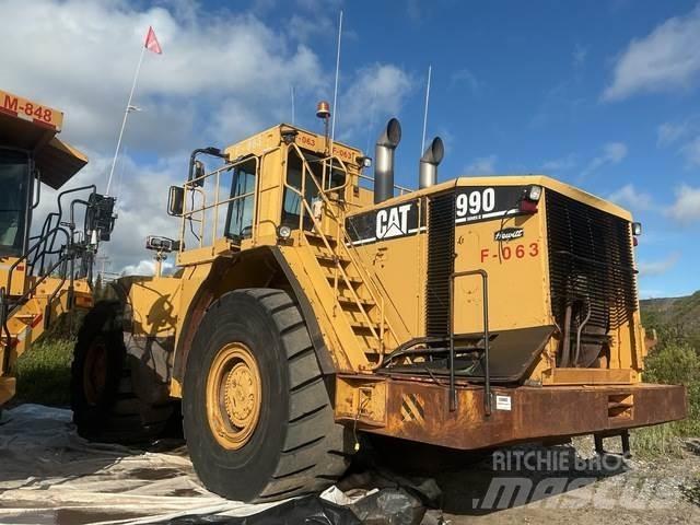 CAT 990H Kolesni nakladalci