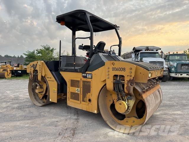 CAT CB54B Twin drum rollers