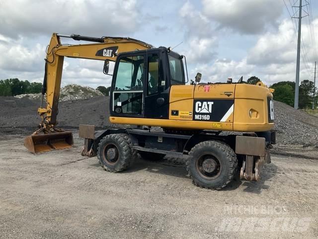 CAT M316D Bagri na kolesih