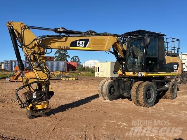 CAT M316D Bagri na kolesih