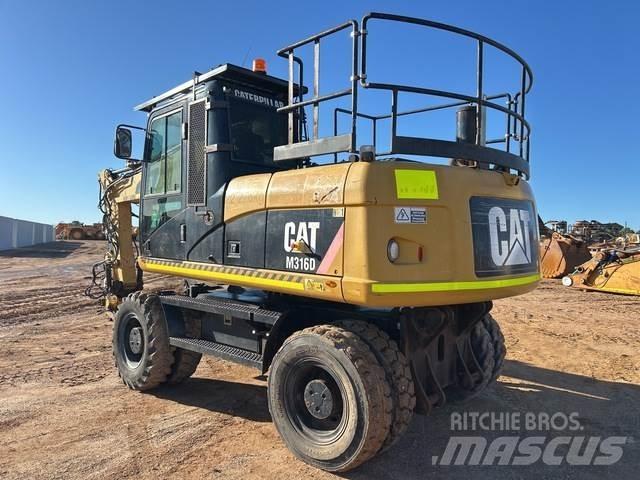 CAT M316D Bagri na kolesih