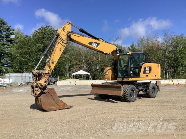 CAT M320F Bagri na kolesih