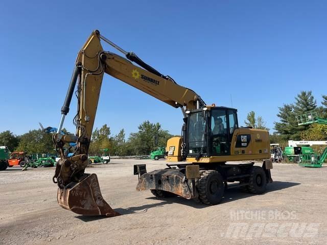 CAT M322F Bagri na kolesih