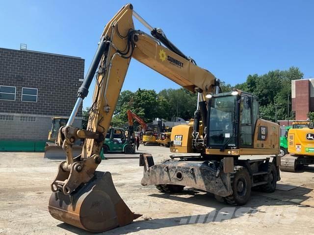 CAT M322F Bagri na kolesih
