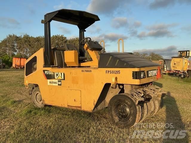 CAT PS150C Kolesni valjarji s pnevmatikami
