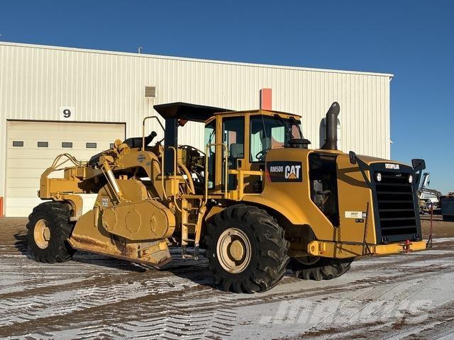 CAT RM-500 Kompaktorji tal
