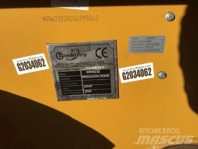 CFG KRW232 Skid steer mini nakladalci