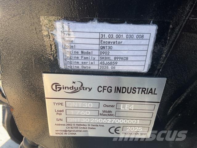 CFG QNT30 Bagri goseničarji