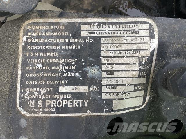 Chevrolet 2500 Prekucniki