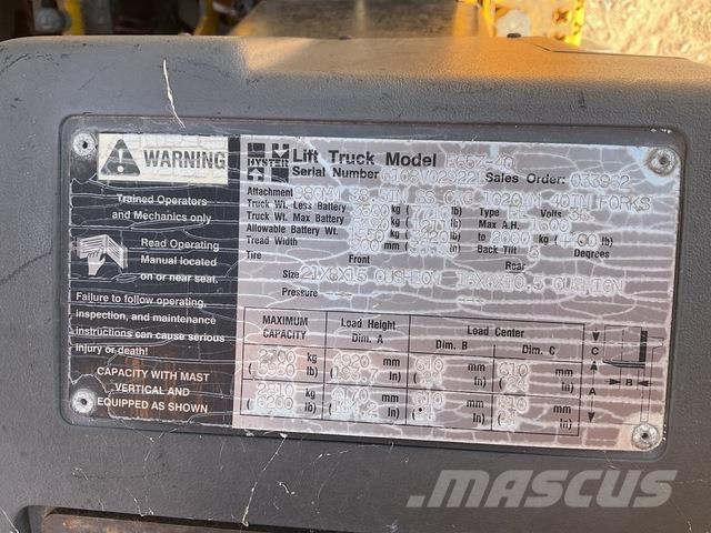 Hyster E65Z-40 Električni viličarji