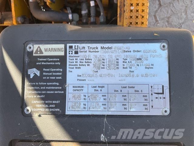 Hyster E65Z-40 Električni viličarji