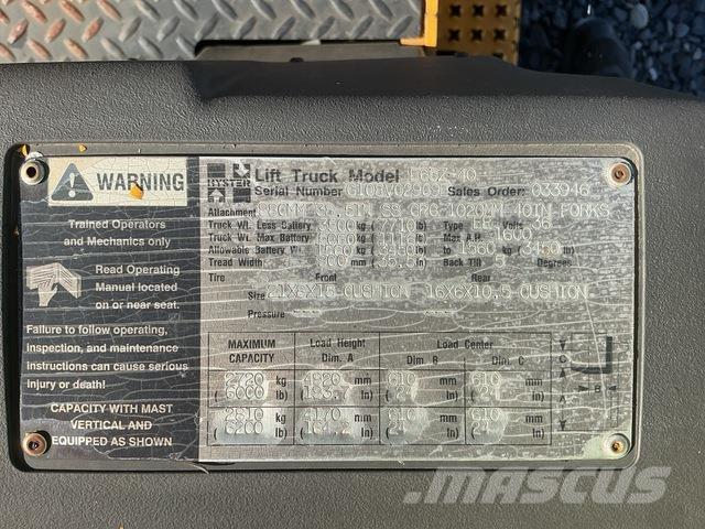 Hyster E65Z-40 Električni viličarji