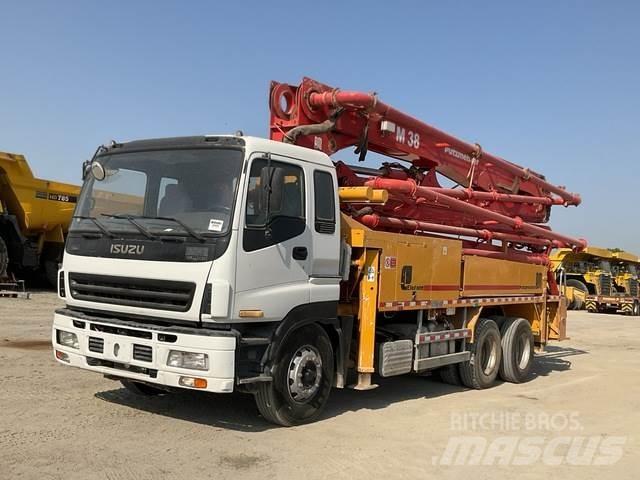 Isuzu  Kamionske črpalke za beton