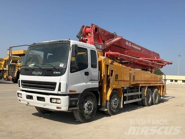 Isuzu CXH50T Kamionske črpalke za beton