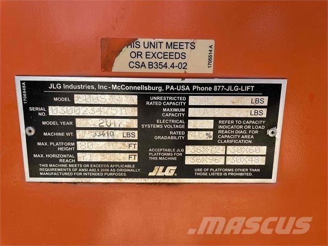 JLG 800S Teleskopske dvižne ploščadi