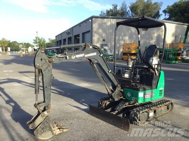 John Deere 17G Bagri goseničarji