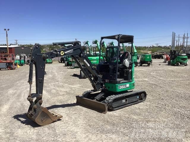 John Deere 26G Bagri goseničarji