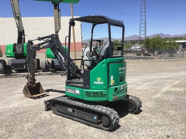 John Deere 26G Bagri goseničarji