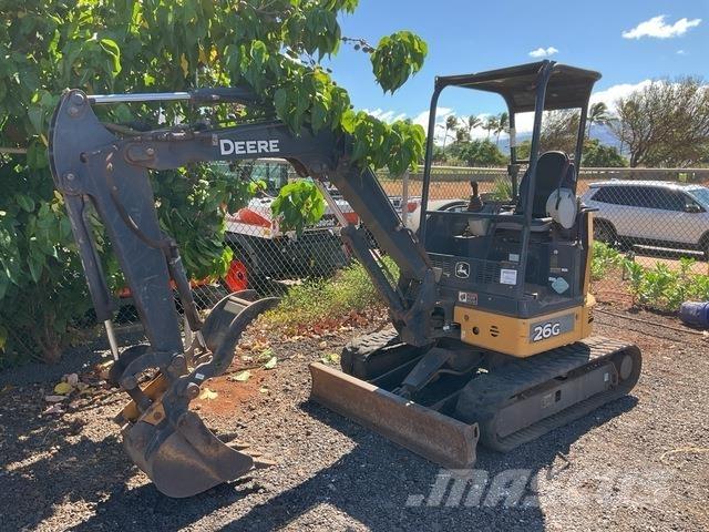 John Deere 26G Bagri goseničarji