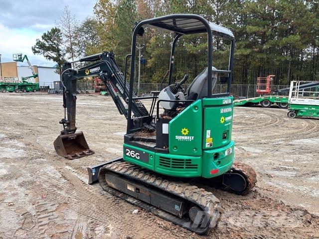 John Deere 26G Bagri goseničarji