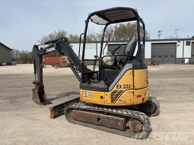 John Deere 27D Bagri goseničarji