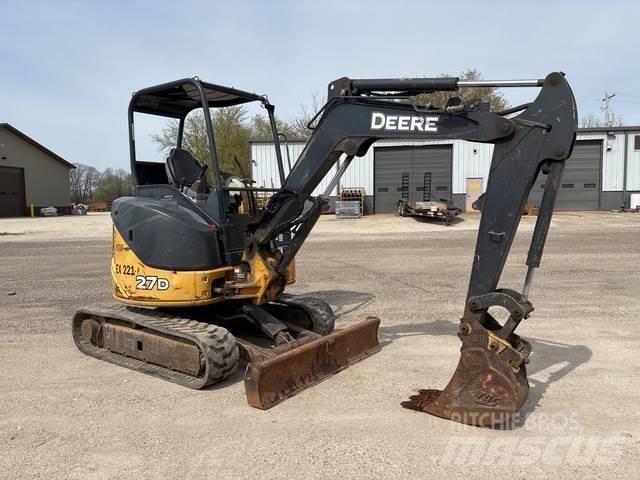 John Deere 27D Bagri goseničarji