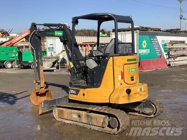 John Deere 35G Bagri goseničarji