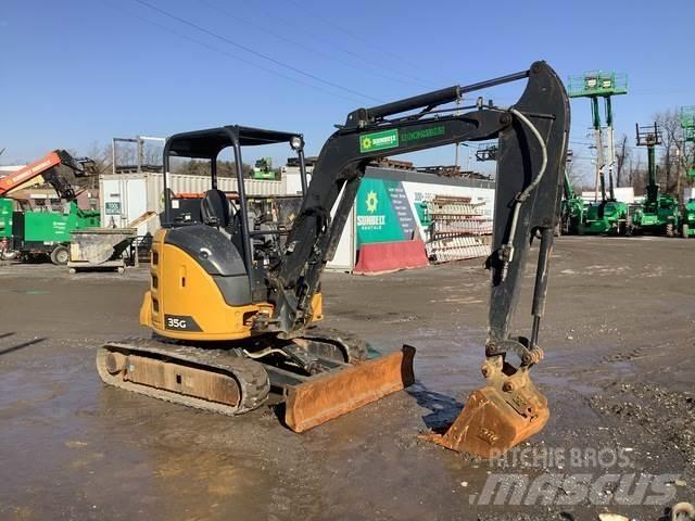 John Deere 35G Bagri goseničarji