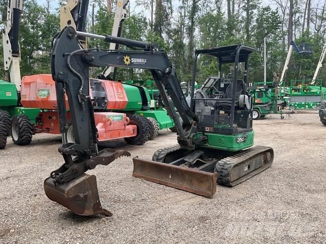 John Deere 35G Bagri goseničarji