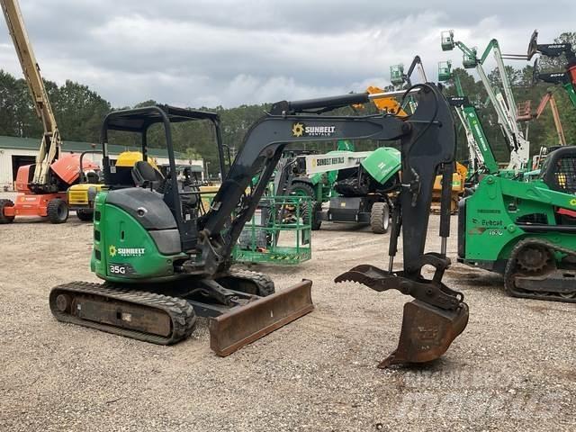 John Deere 35G Bagri goseničarji