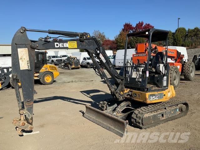 John Deere 35G Bagri goseničarji