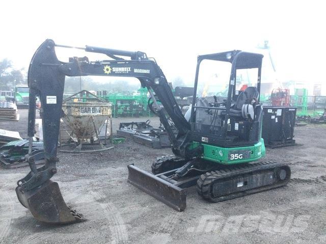 John Deere 35G Bagri goseničarji