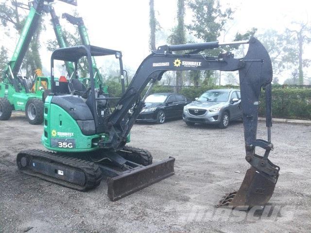 John Deere 35G Bagri goseničarji